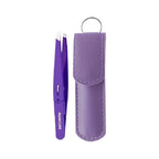 Professional Precision Tweezers for Hair Removal High-Precision Slant Tip with Ergonomic Handle  Eyebrow Tweezers Christmas Gift