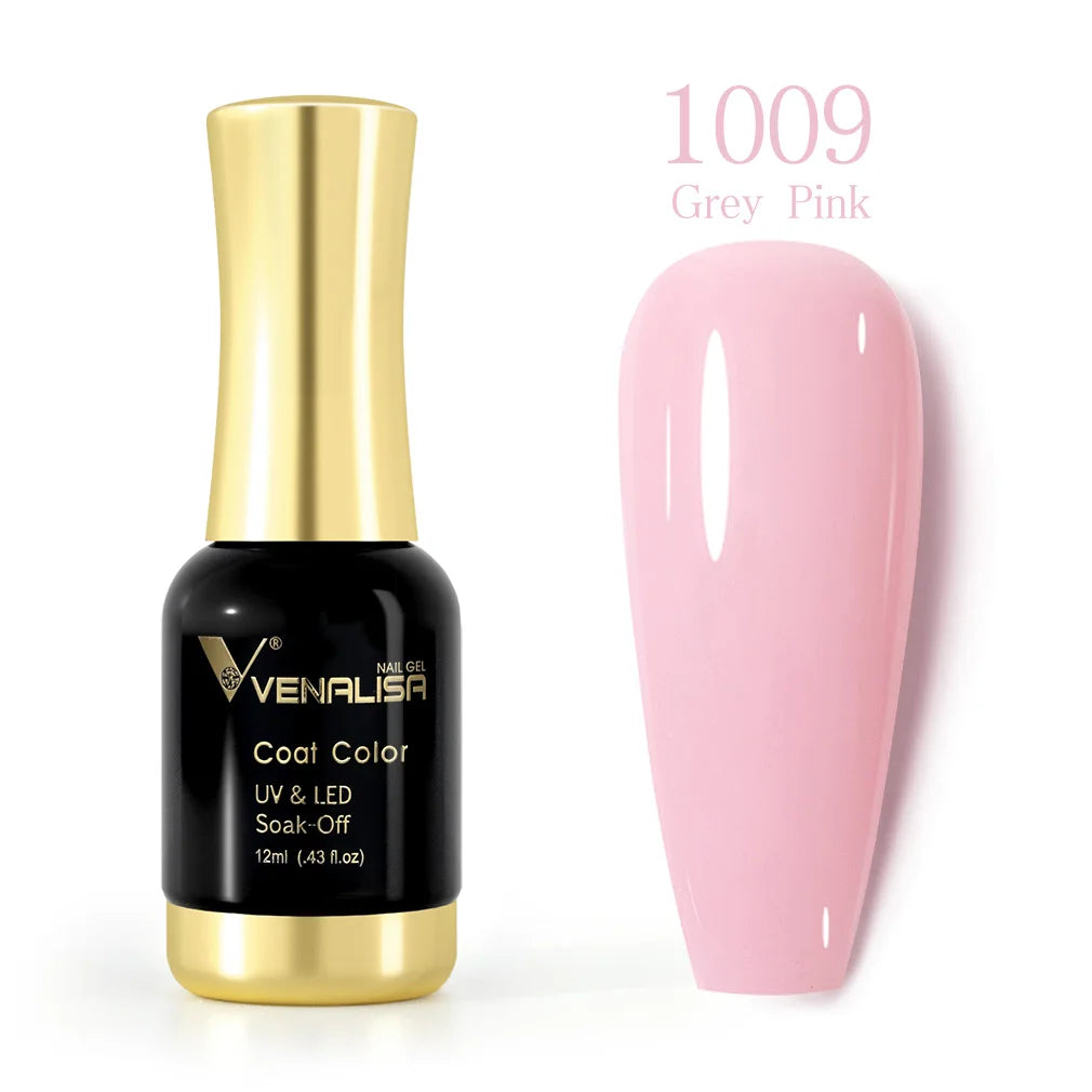 Venalisa 12ml Platinum Gel Nail Polish Super Shiny Effect Nail Gel Perfect Soak off UV&LED Nail Color Foil Chrome Gel Polish