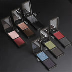 Hot Biya 2Colors Eyeshadow Protable Red Black Plate Matte Eye Shadow Dark Smoky Cosmetics Makeups Party Halloween DIY Wholesale