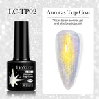 LILYCUTE 7ml Metallic Gel Nail Polish Red Chrome Effect Soak Off UV Gel Varnish Semi Permanent Nail Art Manicure Base Top Coat