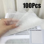1000/500/200/180/100Pcs Profession 100% Cotton Pads For Nail Wipe Lint-Free Nail CottonGel Polish RemoverNail Art Cleaning Tools