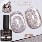 PUENTE 5ml Metallic Painting Liner Gel Polish Bright Mirror Effect Semi-Permanent UV Nail Varnish For Stunning French Nail Art