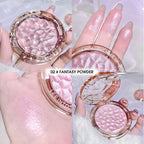 Crystal Bright Light high Gloss Powder Pearl Fine Flash Flash brightening makeup not fly Powder for young girls blush