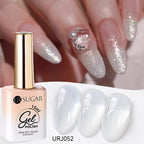 UR SUGAR 15ml Jelly Nude Gel Nail Polish Light Pink Translucent Color Soak Off UV LED Gel Varnish Nail Art DIY Fashion Manicure