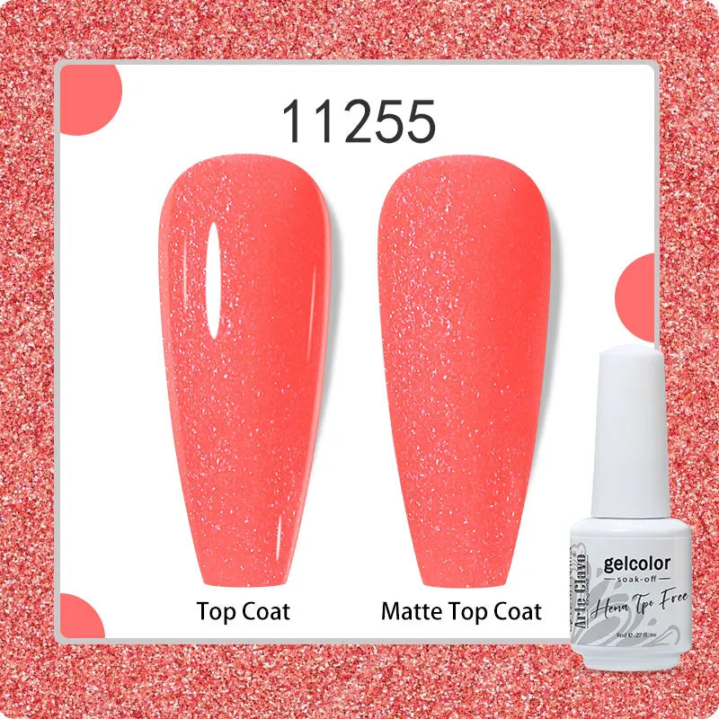 Arte Clavo 8ml HEMA TPO Free Gel Nail Polish Nail Art Manicure Semi Permanent Gel UV Hybrid Varnishes Base Top Coat Enamels New