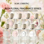 12 Scents Summer Floral Perfume Series Luxury Romantic Long Lasting Women Fragrance for Daily Office Dating & Gifting