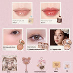 Flower Knows SWEETIE BEAR Makeup Box Gift Set All In One Perfume Shimmer Eye Shadow Palette Blush Lip Jelly Box 10 PCS
