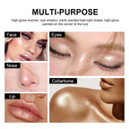 Single Color Pearl Eyeshadow Eyeliner Pearlescent Pencil Waterproof Glitter Pigment Brightening Makeup Eyeshadow Stick Cosmetics