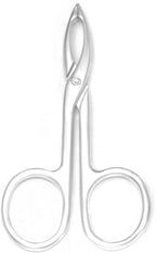 1PC Eyebrow Tweezers Scissor Handle Flat Straight Tip Hair Plucker Stainless Steel Brow Tweezers Slanted Tip Shaped Eyebrow Clip