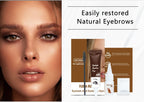 Eyelash Eyebrow Tint Kit Professional Eye Lash Brow Dye Waterproof Long Lasting Eyes Makeup Tools Black Brown Dye Eyebrow Gel