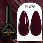 10ml Gel Nail Polish 162 Colors Nail Supplies Vernis Semi Permanent Nail Art Manicure Soak Off LED UV Gel Nail Varnishes Summer