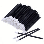 100pcs/Set Disposable Lip Brushes, Makeup Applicator Wands For Lipstick, Lip Gloss, Cosmetic Beauty Tools Kit,Giveaways