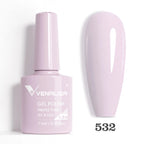 Venalisa HEMA TPO FREE 7.5ml Gel Polish Nail French Pink Jelly Nude Collection Nail Gel Polish Glitter Gorgeous Soak Off UV LED