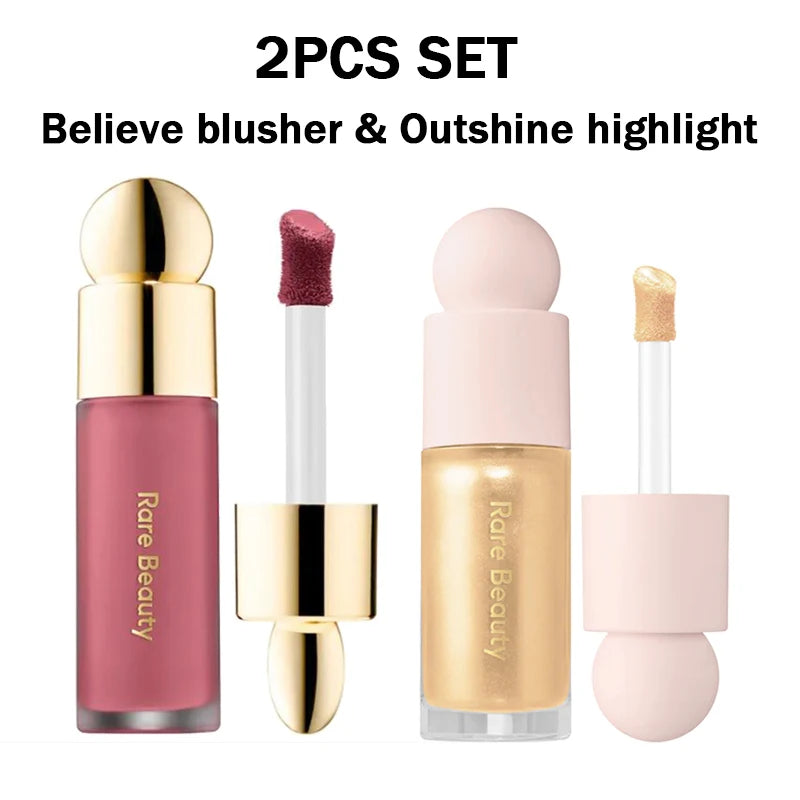 Rare Beauty Soft Pinch Liquid Blush Silky and Glides On Smoothly Long Lasting Plump Makeup Hope Love Virtue Happy Wonder Worth