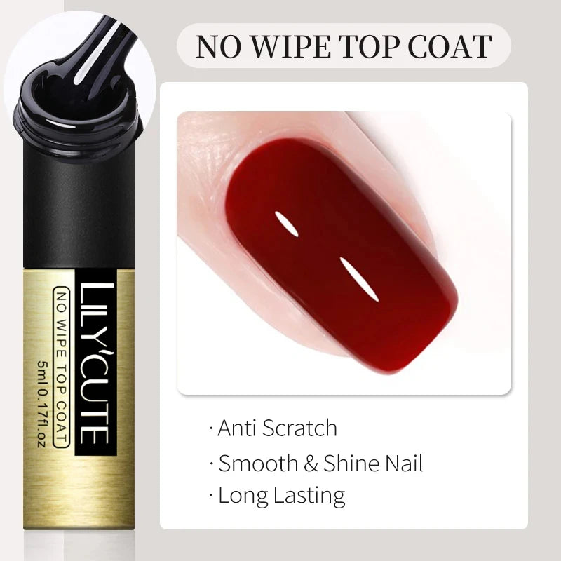 LILYCUTE 5ML Metallic Painting Liner Gel Nail Polish Super Bright Gold Silver Mirror Drawing Gel Semi Permanent Line French Nail