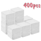 20-600pcs Lint-Free Nail Wipes Gel Cleansing Tissues Aluminum-Free Nail Polish Remover Pads for Nail Beauty Cleaning Care Tool