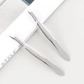 1pc Portable Stainless Steel Smart Design Eyebrow Hair Remove Tweezer With LED Light Makeup Tool