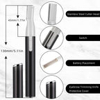 Trimmer Mini Electric Eyebrow Shaver Hair Remover Facial Shaver Hair Remover Facial And Neck Blur Lips Body Arms And Legs