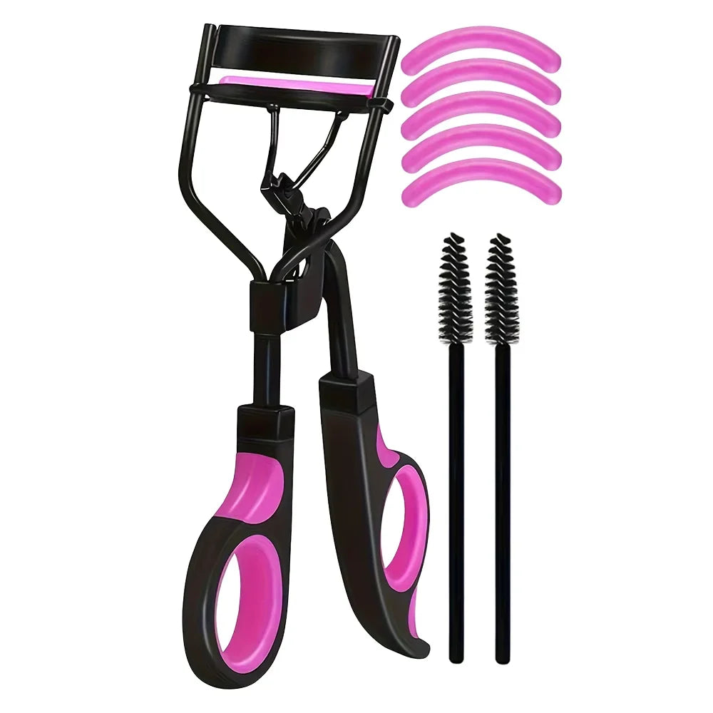 Eyelash Curler Set Lash Clip With Replacement Pads For Women Eyebrow False Eyelashes Multipurpose Face Razor Makeup Tools