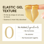 KORMESIC 24K Golden Crystal Collagen Lip Mask Moisturizing Plump Lips Gel Masks Nourishing Hydrating Lip Plumper Lips Skin Care