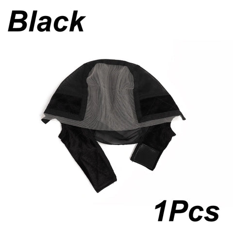 Female Headband Wig Cap Hd Lace Wig Cap For Wig Making U Part Wig Caps With Adjustable Velvet Wig Grip To Wear Wig Nude Hair Net