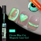 LILYCUTE  5ml Gold Sliver Metallic Liner Gel Nail Polish French Style Super Bright Mirror Pull Line Graffiti Painting Stripe Gel