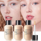Waterproof Liquid Concealer Foundation Cream Lasting Full Coverage Acne Spot Dark Circles Concealer Cream Face Makeup Cosmetic
