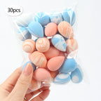 10/20/30/50/100Pcs Mini Makeup Sponges, Expand When Exposed to Water, Can Be Used Both Wet and Dry, Suitable for All Skin Types