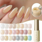 24pcs Translucent series 24 colors --- new popular nail art ultra-bright ice translucent series nail polish gel nail art DIY