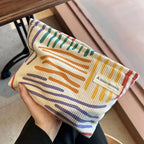 Corduroy Women Cosmetic Bag Large Capacity Makeup Storage Bag Travel Portable Organizer Zipper Wash Bag