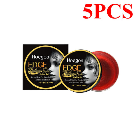 Long Lasting Hair Styling Wax No Greasy Feeling Quickly Fix Broken Hair Hold Pomade Control Frizz Flyaway Hair Styling Gel