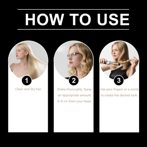 Lasting Sea Salt Styling Spray For Volume Texture Thickness Light Hold Texturizing Thickenin Hairdress Salon Holding Spray