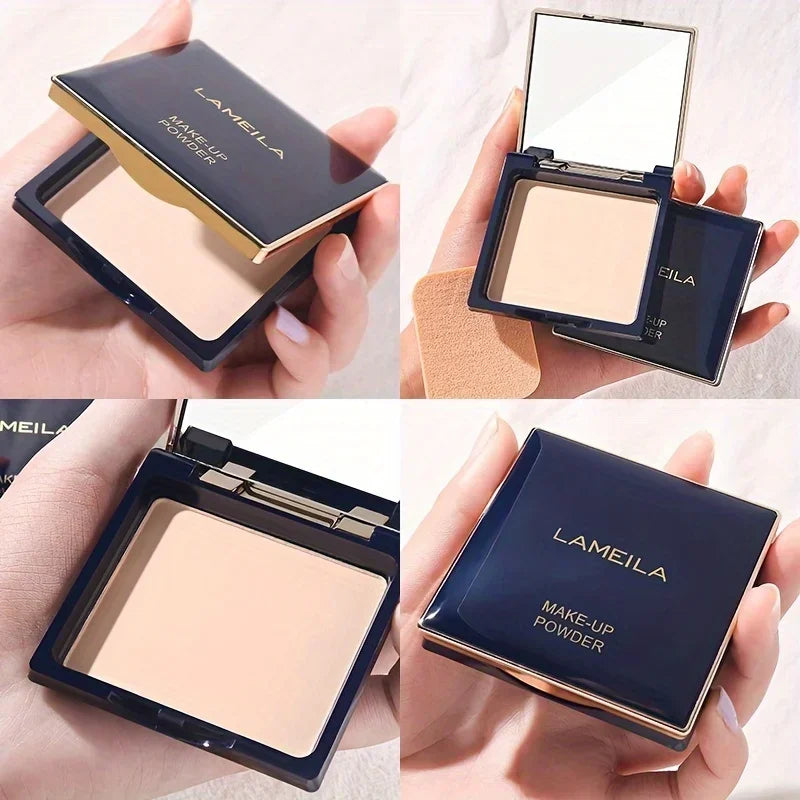 Powder, finishing foundation powder, matte, mist surface light and natural, not easy to remove makeup, lasting oil control c