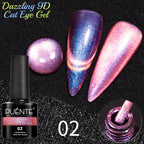 PUENTE 5ml Metallic Painting Liner Gel Polish Bright Mirror Effect Semi-Permanent UV Nail Varnish For Stunning French Nail Art