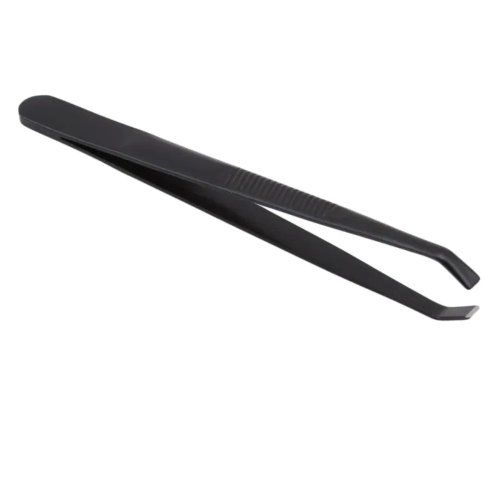 1PCS Eyebrow Tweezers Facial Hair Removal Clip Stainless Steel Flat Slant Tip Eyebrow Eyelash Makeup Tweezer Beauty Tools