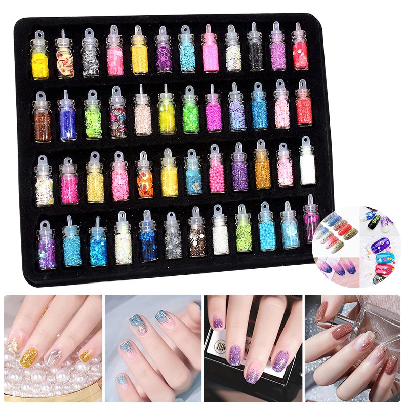 Gel Nail Polish Kit Manicure Art Decorations Set With Nail Dryer Semi Permanent Gel Varnish Set Professional Nail Art Tools Kit