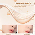 Hyaluronic Acid Liquid Foundation BB Cream-Matte Finish,Long-Lasting,  Hydrating, Oil Control, Waterproof, Covers  Blemishes