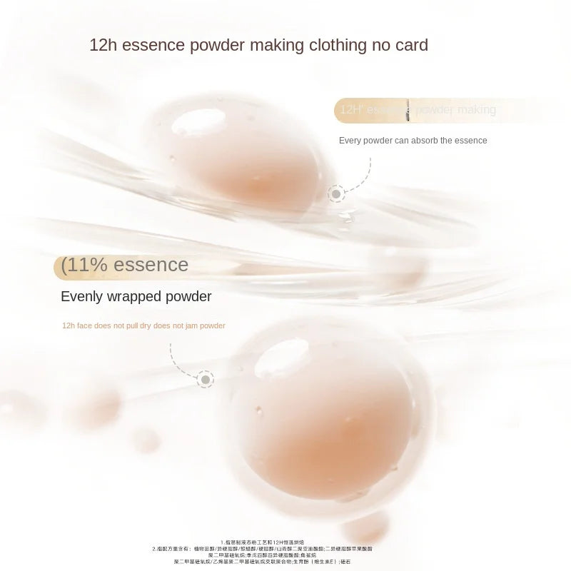 Judydoll Transparent Beige Compact Powder Oil Control & Makeup Matte Finishing Long Lasting Setting Powder Soft Focus Foundation
