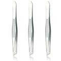 Stainless Steel Tweezers 3/12Pcs Ingrown Hairs - Precision Tweezers for Fine Hair Remover for Women Eyebrow Tweezers for Women