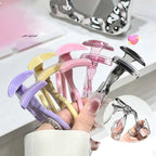 Wide-Angle Portable One-Clip Eyelash Curler Comb Tooth Lashes Styling Tool Easy to Operate Enlarges Eyes Partial Curler