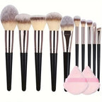 Professional 3-20PCS Makeup Brushes Set Eyeshadow Foundation Concealer Blending Blush Brush Kabuki Soft Fluffy Women Beauty Tool