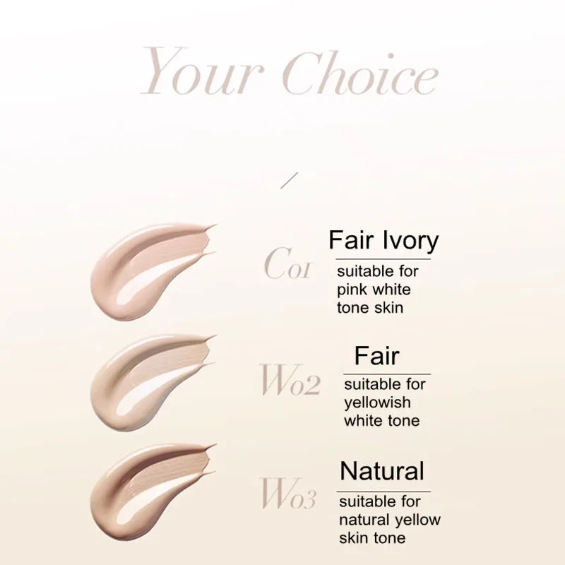 UODO Hydrating Oil-Control Foundation Liquid Long-Lasting Matte Finish Lightweight Formula For Oily&Combination Skin Base Makeup