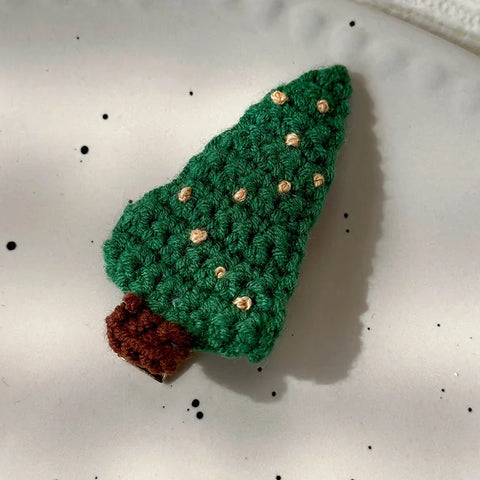 Christmas Series Hair Clips Winter Wool HairPins Christmas Tree BB Clips for Woman Girls Sweet Barrettes Children Cute Headdress