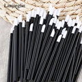 Lanjinglin 50/100 Pieces Lip Brushes Lipstick Testers Wands Applicators for Makeup Lip Brushes Makeup Beauty Tool