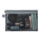 Large Capacity Mesh Cosmetic Bag Casual Pencil Cases Zipper Bag Makeup Bag Wash Pouch Organizer Case Cosmetic Cases Girl