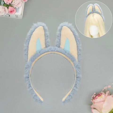 Cute Plush Bubu Ear Headband Fashion Cosplay Anime Head Hoop Lolita Hair Bands Holiday Party Christmas Girls Hair Accessories