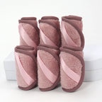 1020 Long Bandage Cleaning Wipes 6Pcs, Machine Washable, Reusable Makeup Remover Tools, Suitable for All Skin Types