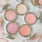 Makeup Flowerknows Shell Pearl Collection Silk Satin Blusher Lightweight Highly Pigmented Blush Powder Long Lasting Face Blushes