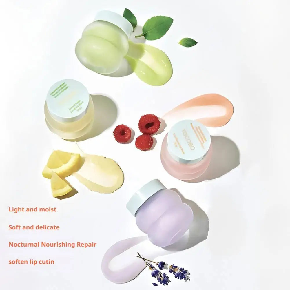 Non Wash Gentle Scrub Lip Mask - Fresh Fruity Fragrance Relieve Dryness Peeling Deep Moisturize Repair Nourish Lip Care Skincare