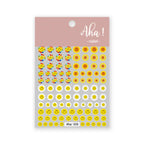 3D Nail Art Stickers  Translucence Moon/Star/Cloud Ultra-thin Nail Decals 3d Self-Adhesive White Cloud Moon Star Kawaii Sliders